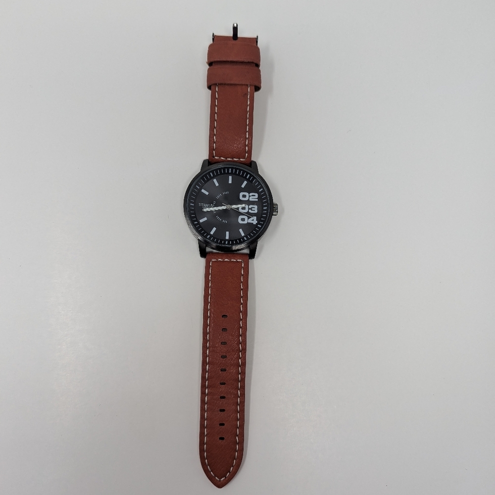 NWOT Large Face Men's Watch